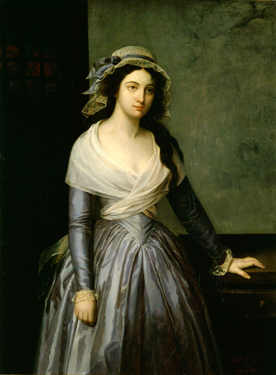 Charlotte Corday dans sa prison